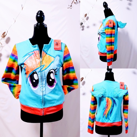 My Little Pony Other - ✨HP✨Rainbow Dash My Little Pony jacket girls XL🦄